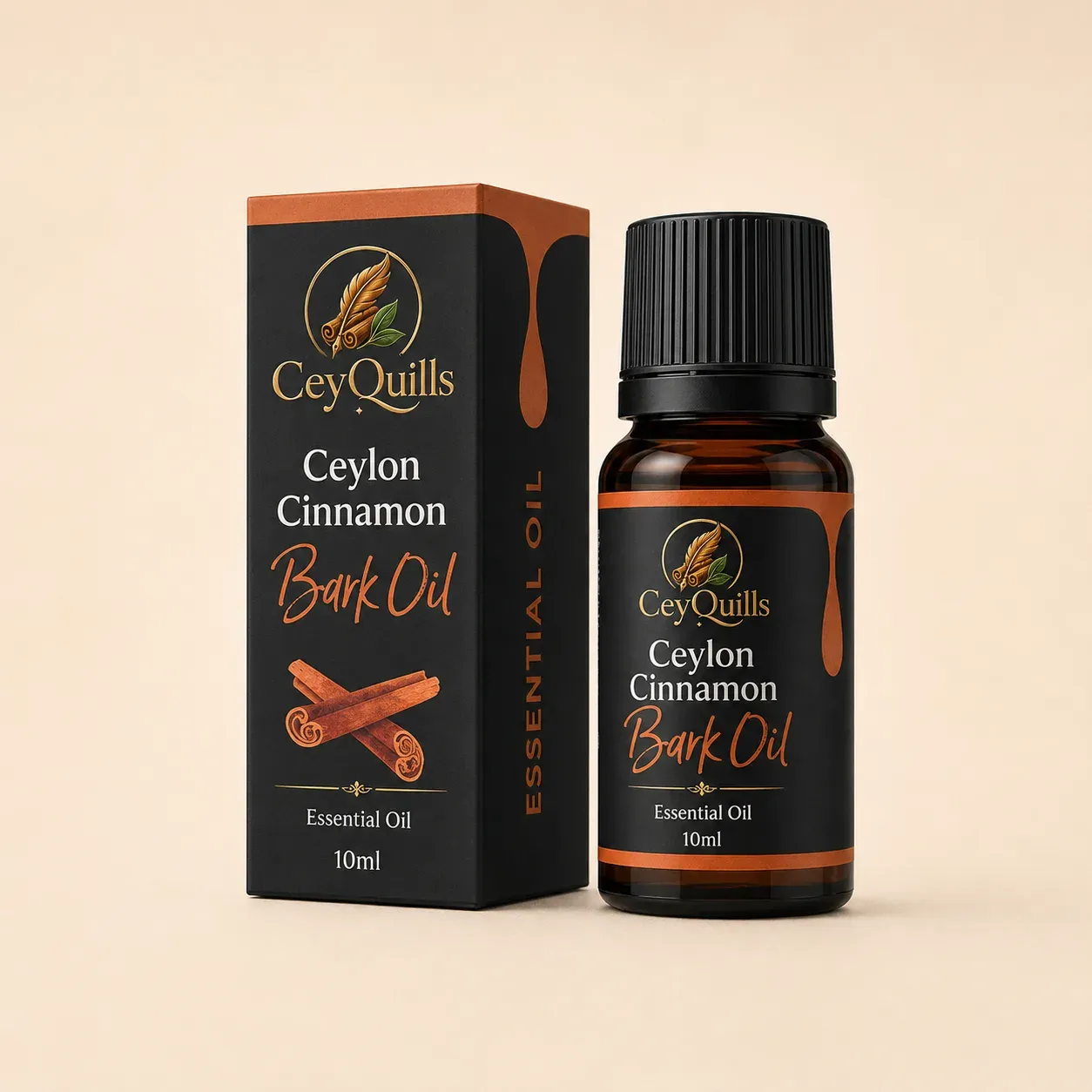 Ceylon Cinnamon Bark Oil — 10ml Glass Bottle mobile view 1