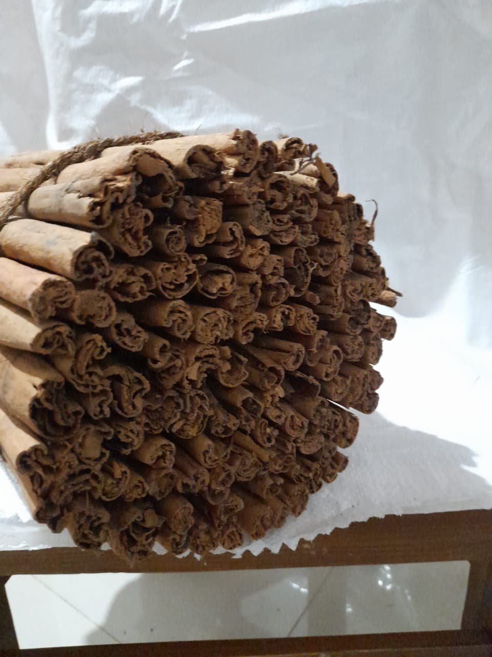 Close-up of H1 Quills cinnamon